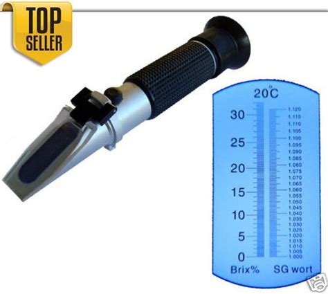 wort refractometer accuracy